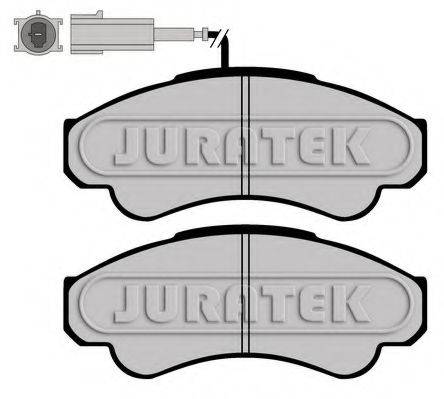 JURATEK 23858 Комплект гальмівних колодок, дискове гальмо