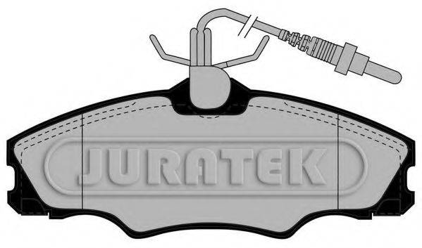 JURATEK 21724 Комплект гальмівних колодок, дискове гальмо