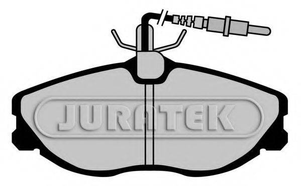 JURATEK 21674 Комплект гальмівних колодок, дискове гальмо