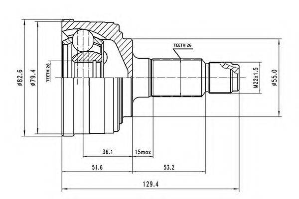 AYWIPARTS AW1510140