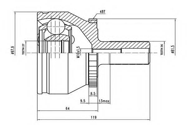 AYWIPARTS AW1510754A