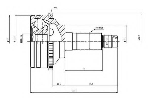AYWIPARTS AW1510764A