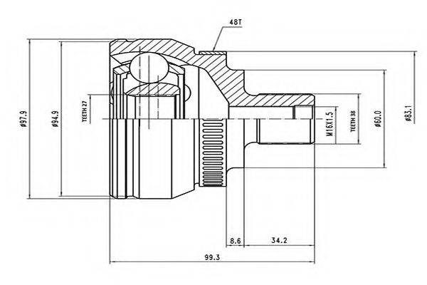 AYWIPARTS AW1510876A