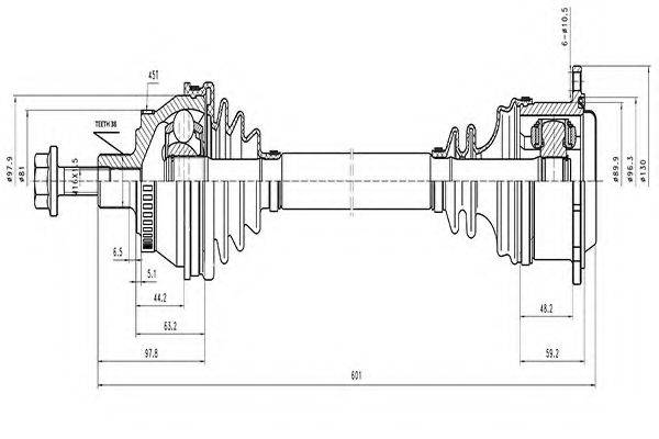 AYWIPARTS AW1530928A
