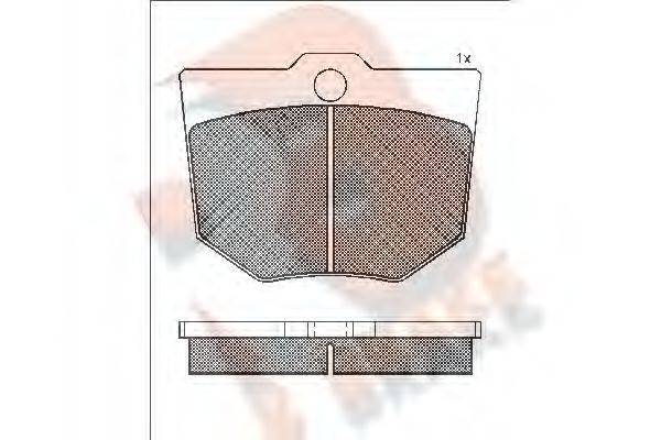 R BRAKE RB0350