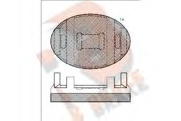 R BRAKE RB0906