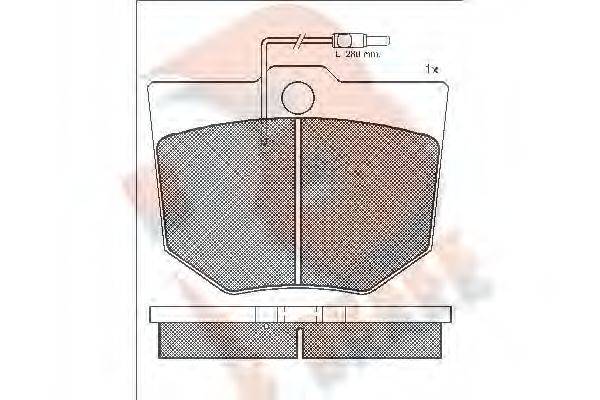 R BRAKE RB1017