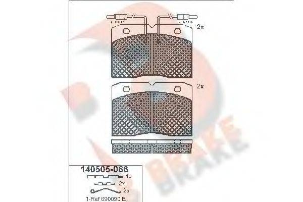 R BRAKE RB0505