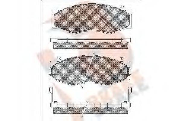 R BRAKE RB0518