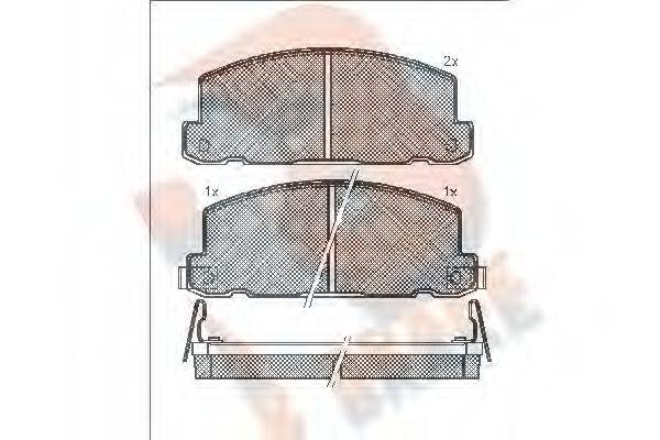 R BRAKE RB0610