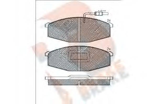 R BRAKE RB0694