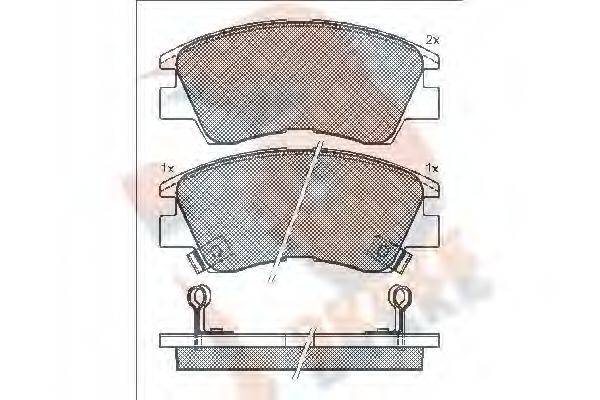 R BRAKE RB0701