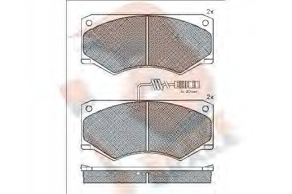 R BRAKE RB0814