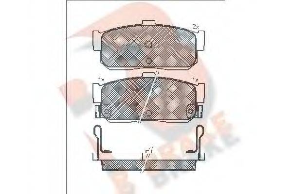 R BRAKE RB0915