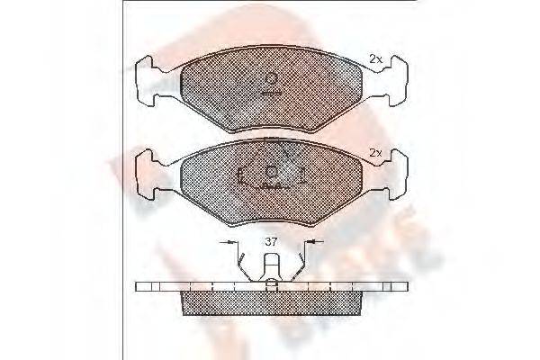 R BRAKE RB0926