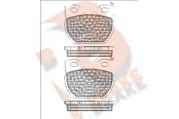 R BRAKE RB1090-201