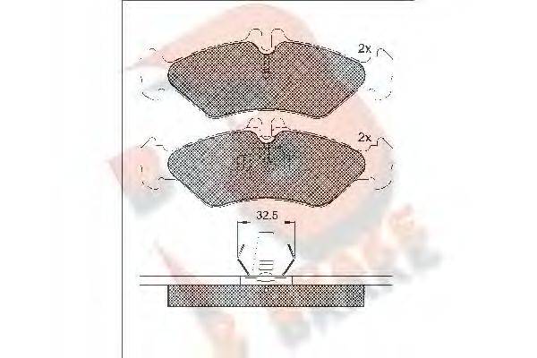 R BRAKE RB1102-046