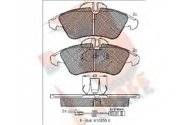 R BRAKE RB1104