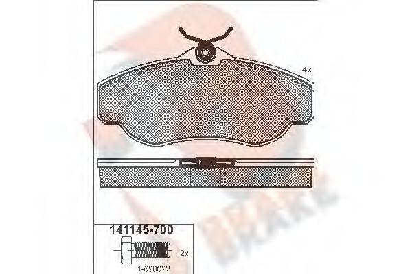 R BRAKE RB1145-700