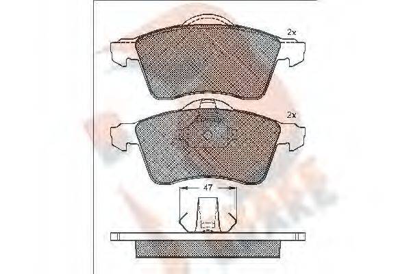 R BRAKE RB1166