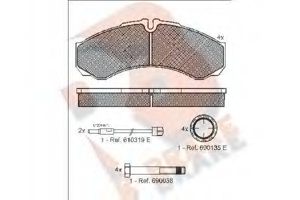 R BRAKE RB1208-123