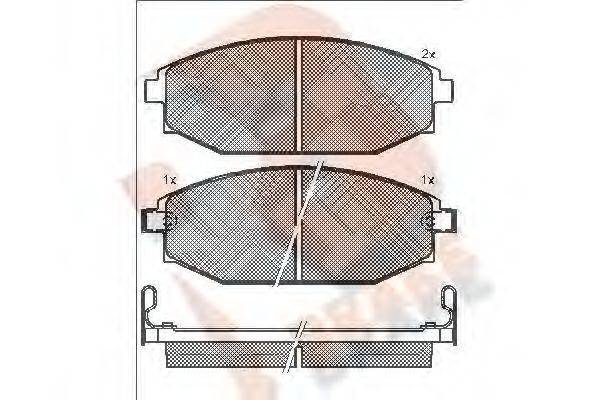 R BRAKE RB1272