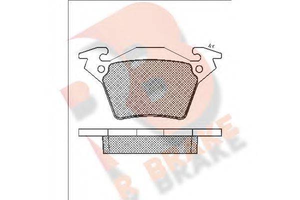 R BRAKE RB1284