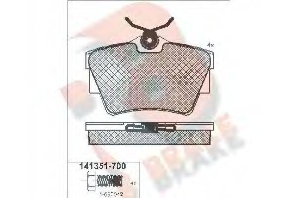 R BRAKE RB1351