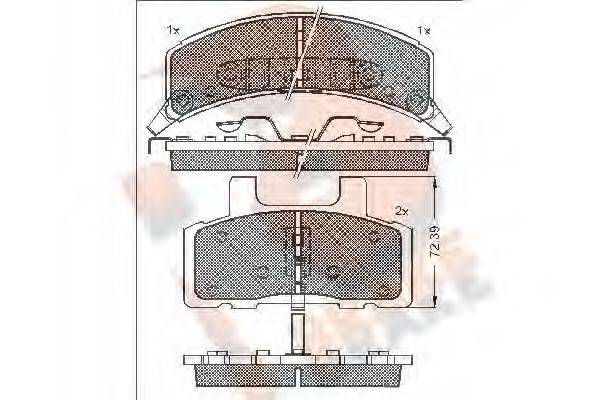 R BRAKE RB1401