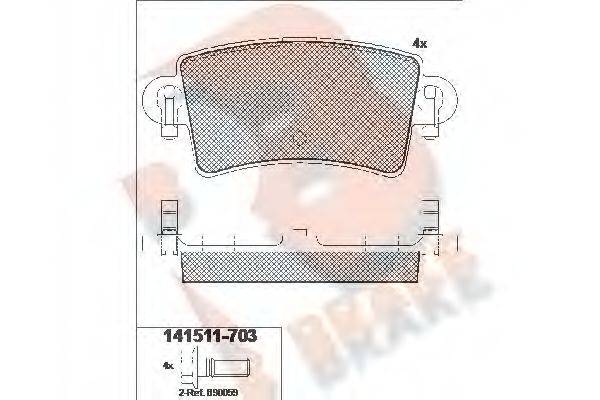 R BRAKE RB1511