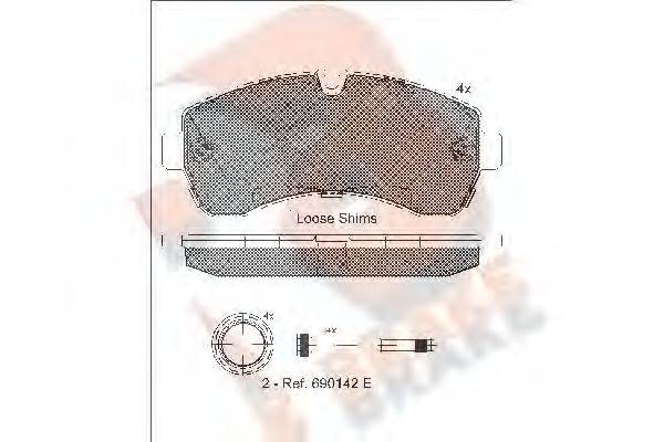 R BRAKE RB1785