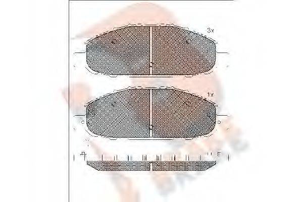 R BRAKE RB1813