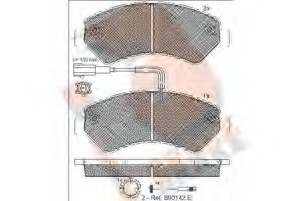R BRAKE RB1836