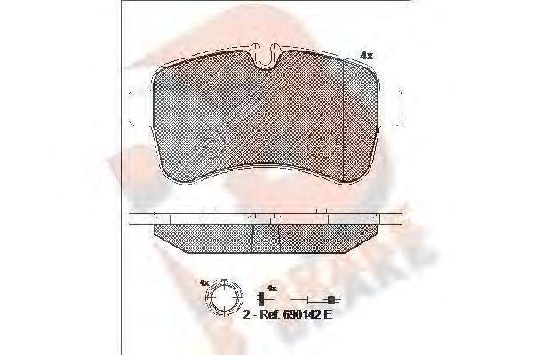 R BRAKE RB1837