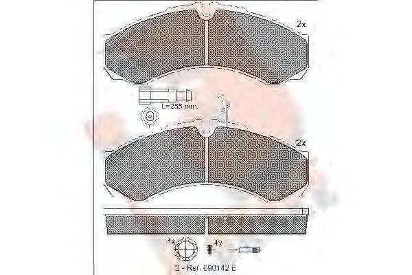 R BRAKE RB1848