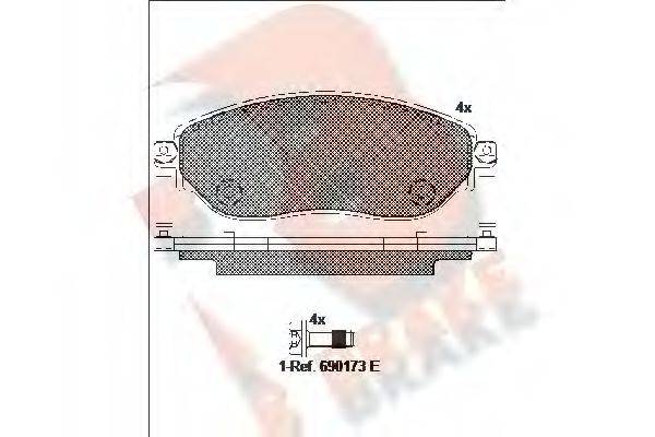 R BRAKE RB2219