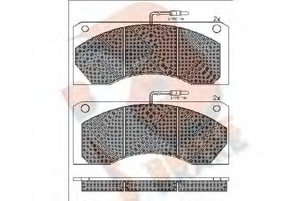 R BRAKE RB1038