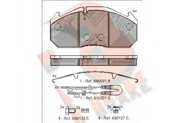 R BRAKE RB1040-113