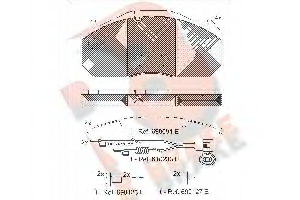 R BRAKE RB1040-114