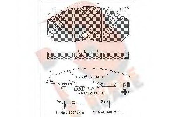 R BRAKE RB1040-120
