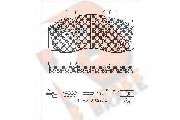 R BRAKE RB1080-110