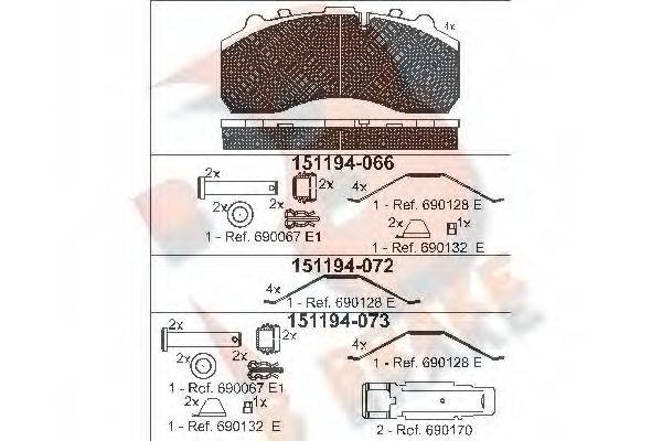 R BRAKE RB1194