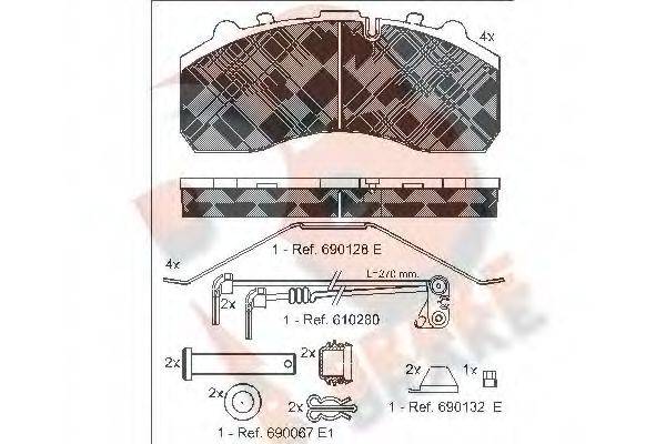 R BRAKE RB1194-118