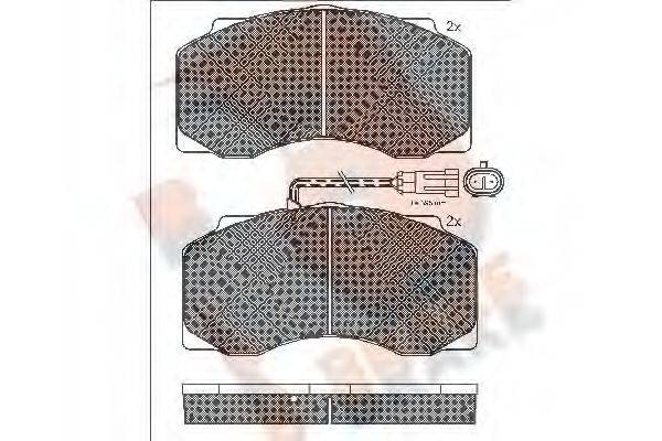 R BRAKE RB1221