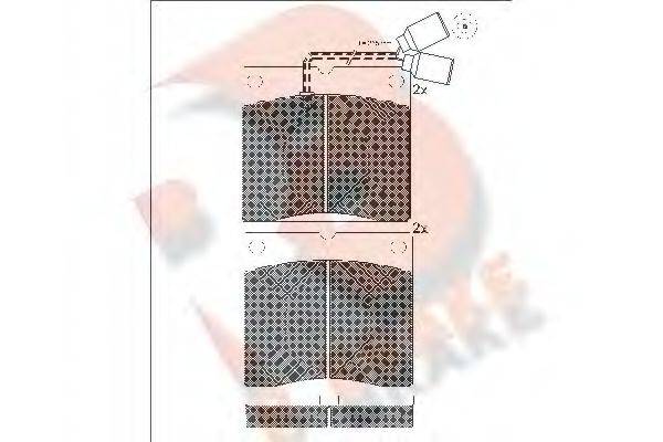 R BRAKE RB1222