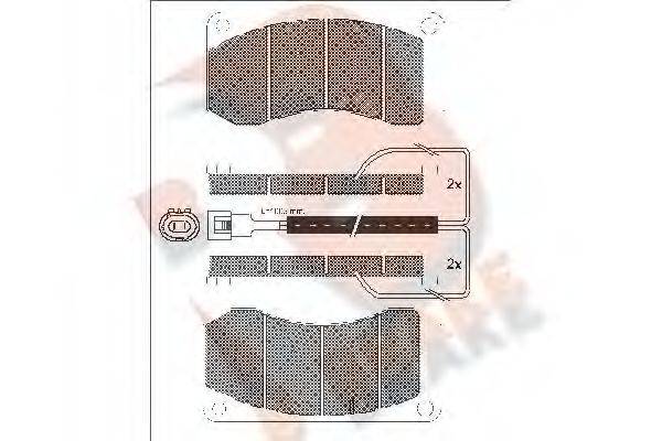 R BRAKE RB1244