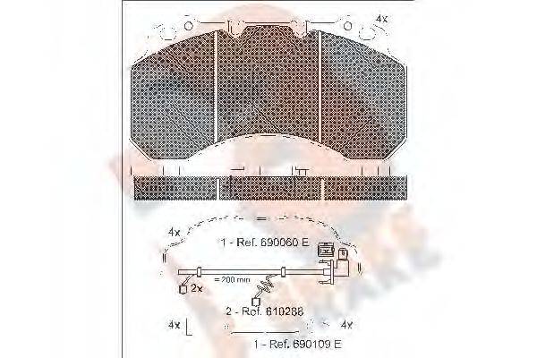 R BRAKE RB1280-119