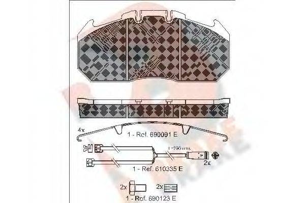 R BRAKE RB1405-120