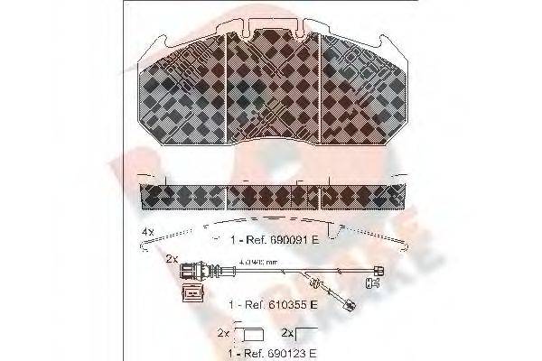 R BRAKE RB1405-122