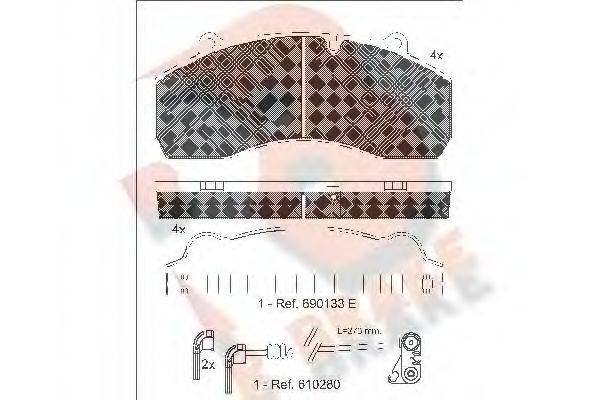 R BRAKE RB1423-118